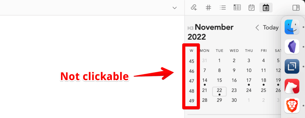 obsidian fantasy calendar weekly notes Matt Giaro