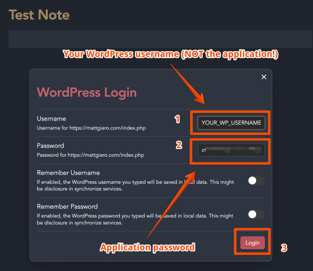 Configure WordPress Publish Plugin