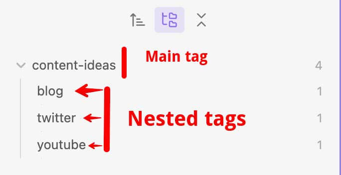 organizing your notes with nested tags in obsidian