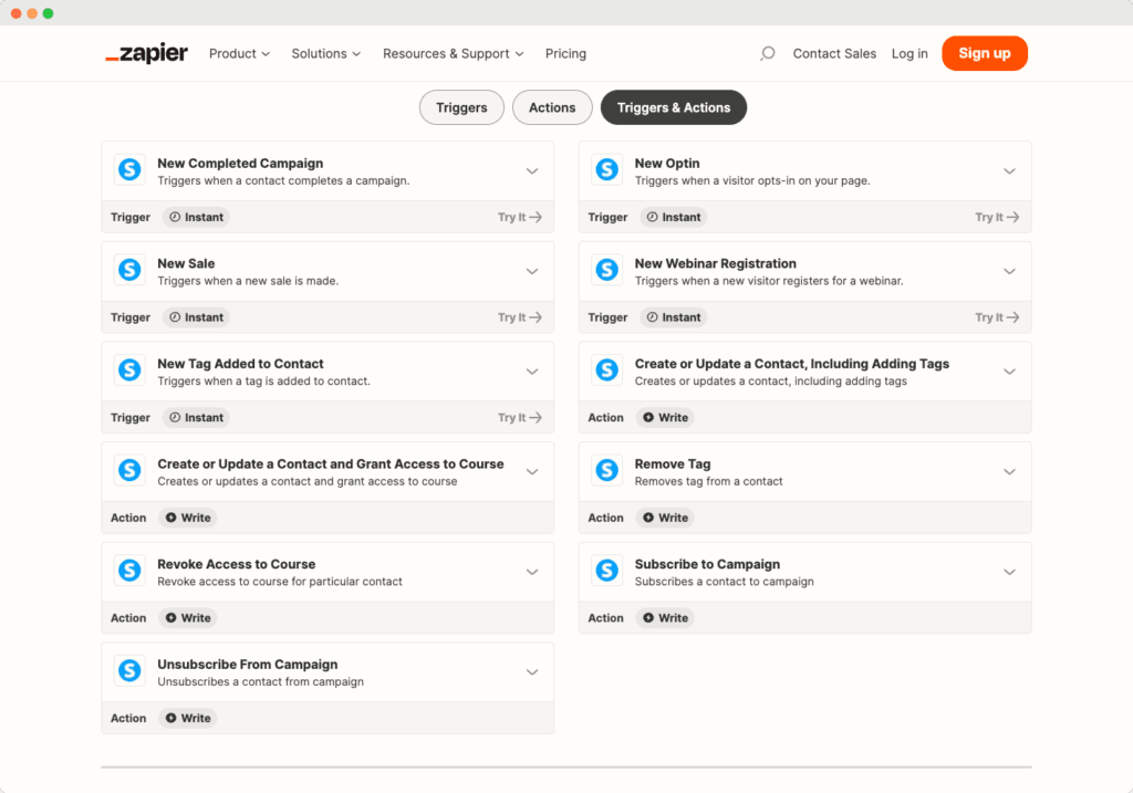 Systeme.io vs ConvertKit Zapier Integrations