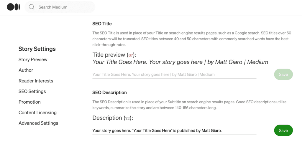 Medium vs Beehiiv SEO Options