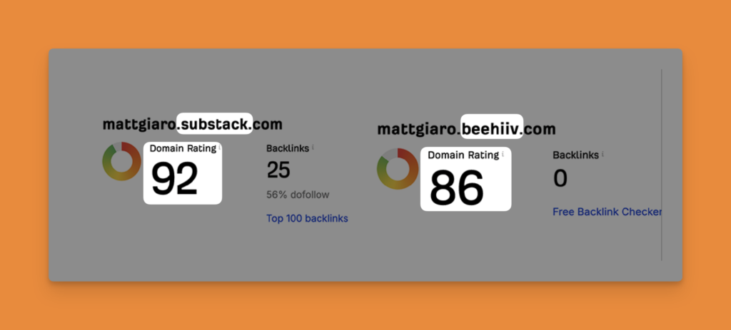 Beehiiv vs Substack – which is better for seo?